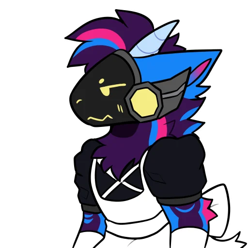 Sticker from the "rasputin furry" sticker pack