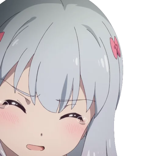 Sticker from the "Sagiri" sticker pack