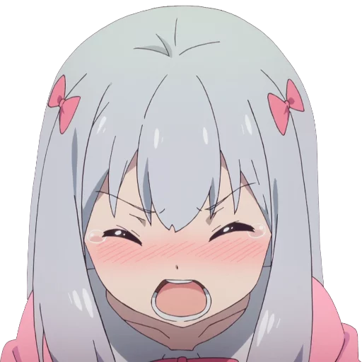 Sticker from the "Sagiri" sticker pack