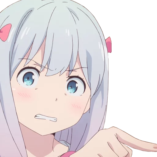 Sticker from the "Sagiri" sticker pack