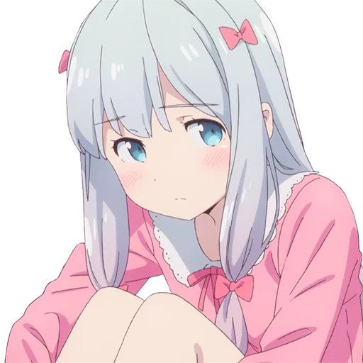 Sticker from the "Sagiri" sticker pack