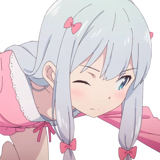 Sticker from the "Sagiri" sticker pack