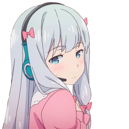 Sticker from the "Sagiri" sticker pack