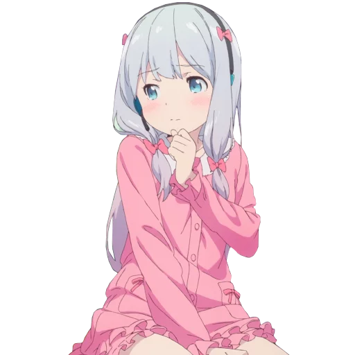 Sticker from the "Sagiri" sticker pack