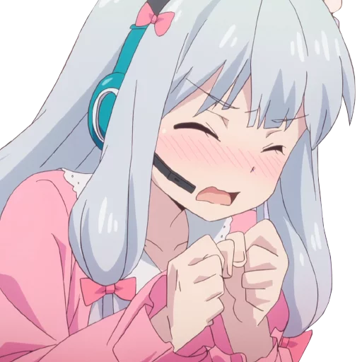 Sticker from the "Sagiri" sticker pack