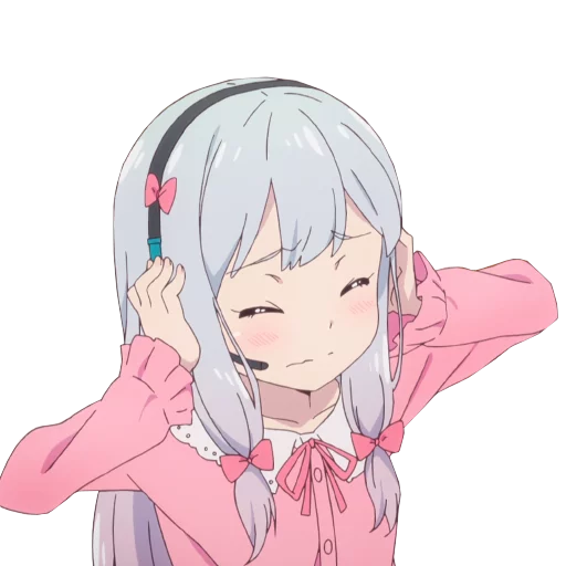 Sticker from the "Sagiri" sticker pack