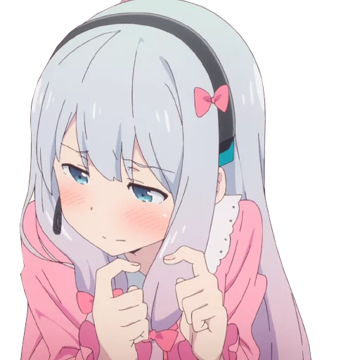 Sticker from the "Sagiri" sticker pack