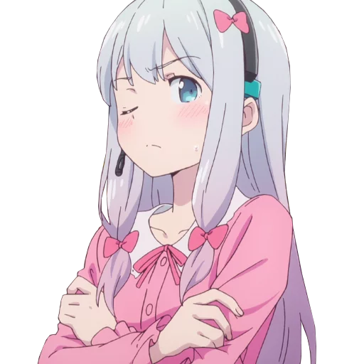 Sticker from the "Sagiri" sticker pack