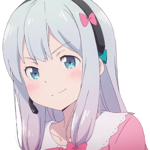 Sticker from the "Sagiri" sticker pack