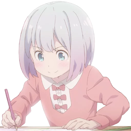 Sticker from the "Sagiri" sticker pack