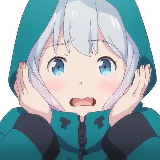 Sticker from the "Sagiri" sticker pack