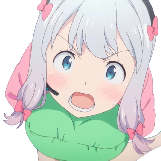 Sticker from the "Sagiri" sticker pack