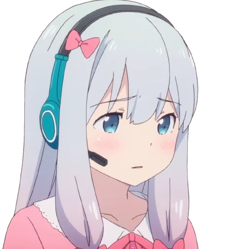 Sticker from the "Sagiri" sticker pack