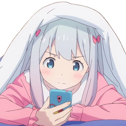 Sticker from the "Sagiri" sticker pack