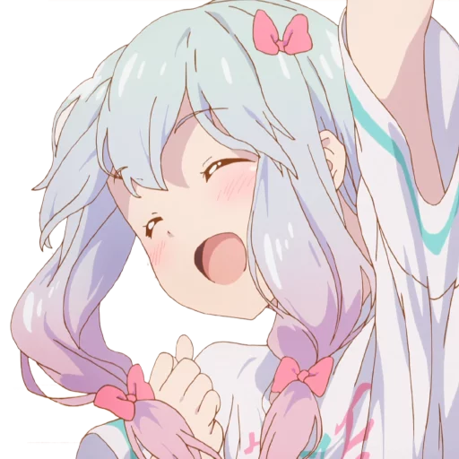 Sticker from the "Sagiri" sticker pack