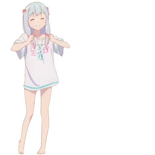 Sticker from the "Sagiri" sticker pack