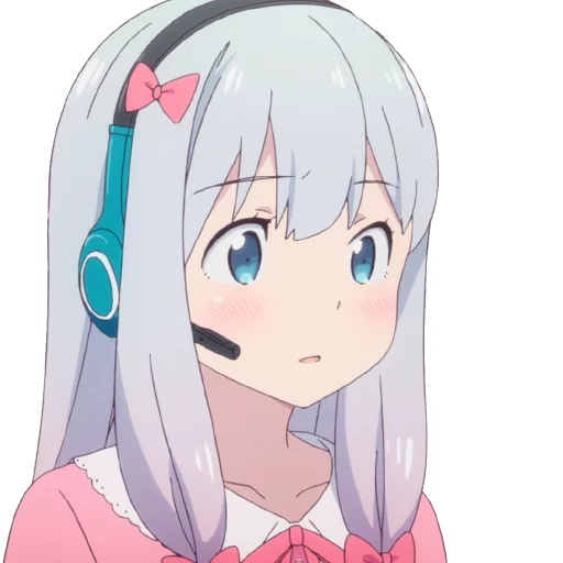 Sticker from the "Sagiri" sticker pack