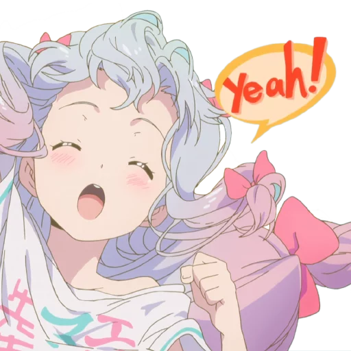 Sticker from the "Sagiri" sticker pack