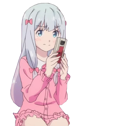 Sticker from the "Sagiri" sticker pack