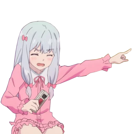 Sticker from the "Sagiri" sticker pack