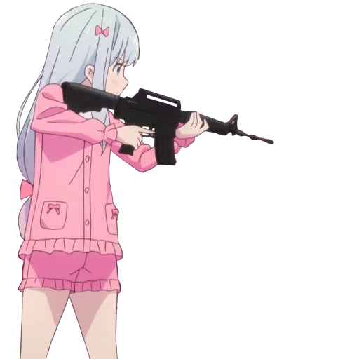 Sticker from the "Sagiri" sticker pack