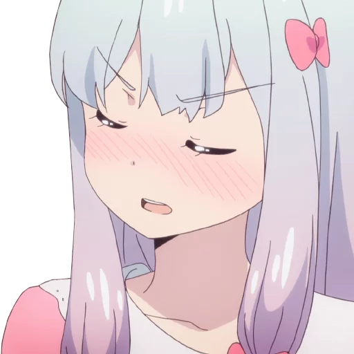 Sticker from the "Sagiri" sticker pack