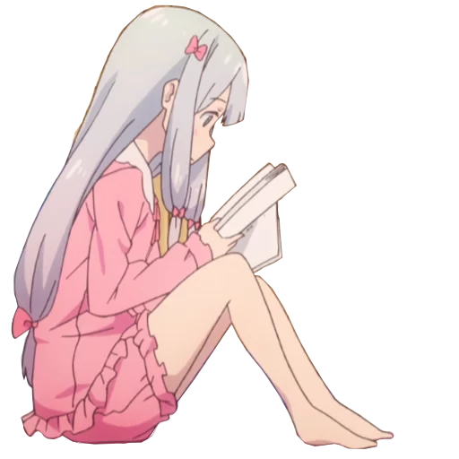 Sticker from the "Sagiri" sticker pack