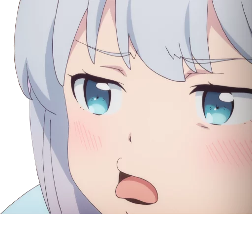 Sticker from the "Sagiri" sticker pack