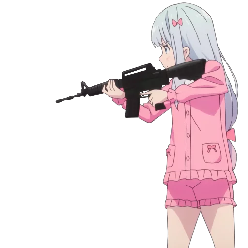 Sticker from the "Sagiri" sticker pack