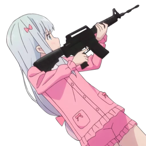 Sticker from the "Sagiri" sticker pack