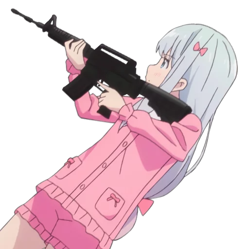 Sticker from the "Sagiri" sticker pack