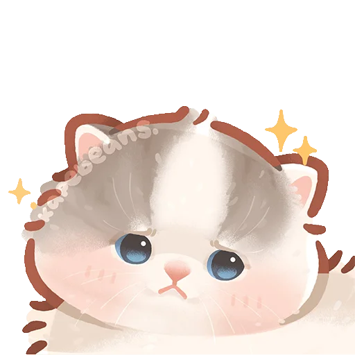 Sticker from the "Cats" sticker pack