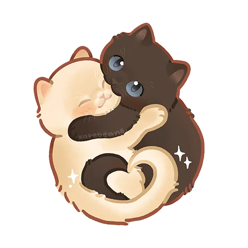 Sticker from the "Cats" sticker pack