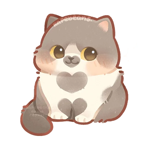 Sticker from the "Cats" sticker pack