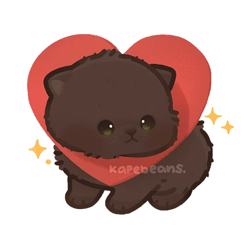 Sticker from the "Cats" sticker pack