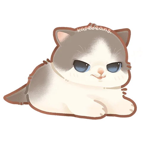 Sticker from the "Cats" sticker pack