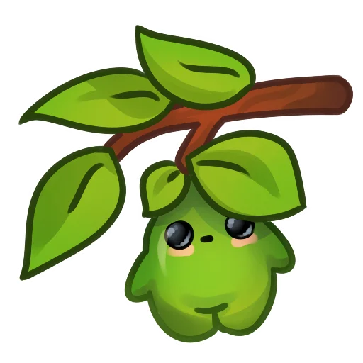 Sticker from the "Applepeach dude" sticker pack