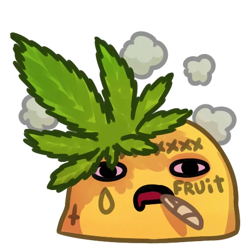 Sticker from the "Applepeach dude" sticker pack