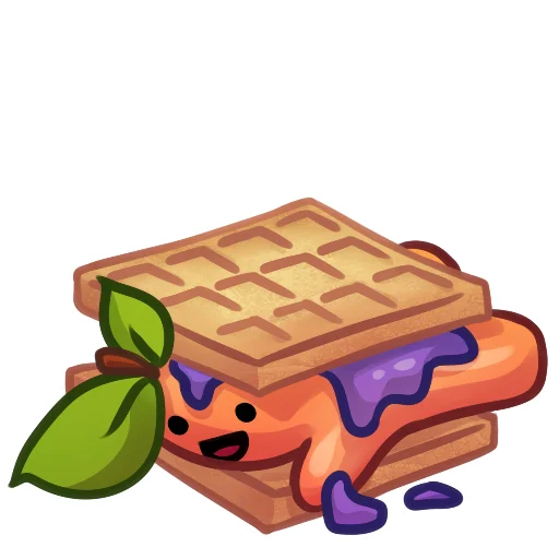 Sticker from the "Applepeach dude" sticker pack