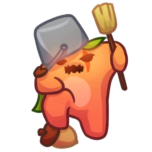 Sticker from the "Applepeach dude" sticker pack