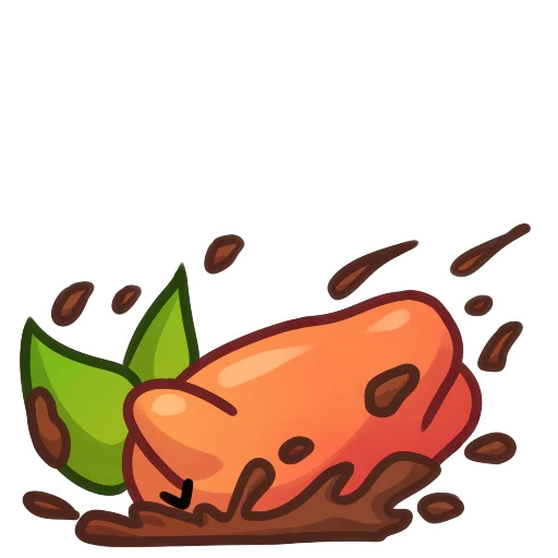 Sticker from the "Applepeach dude" sticker pack