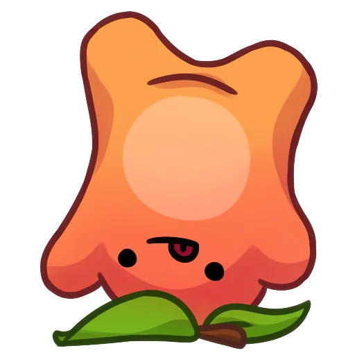 Sticker from the "Applepeach dude" sticker pack