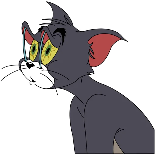 Sticker from the "tom and jerry" sticker pack