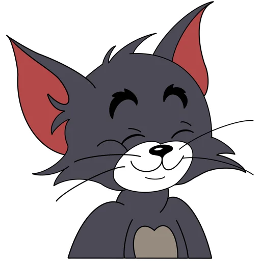 Sticker from the "tom and jerry" sticker pack