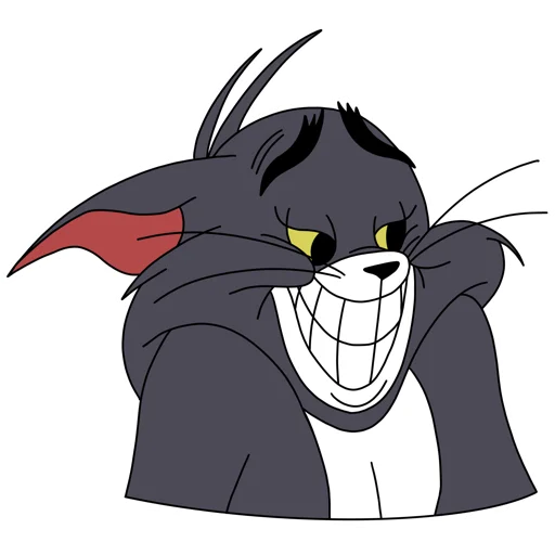 Sticker from the "tom and jerry" sticker pack