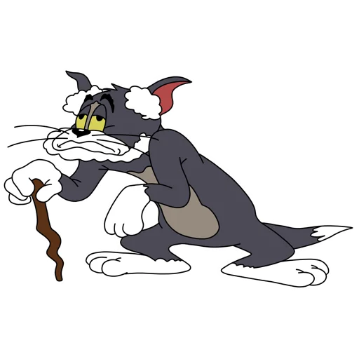 Sticker from the "tom and jerry" sticker pack