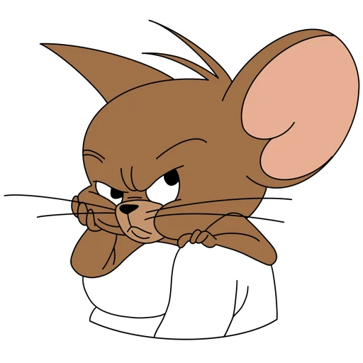 Sticker from the "tom and jerry" sticker pack