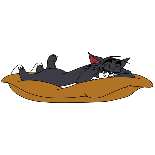 Sticker from the "tom and jerry" sticker pack