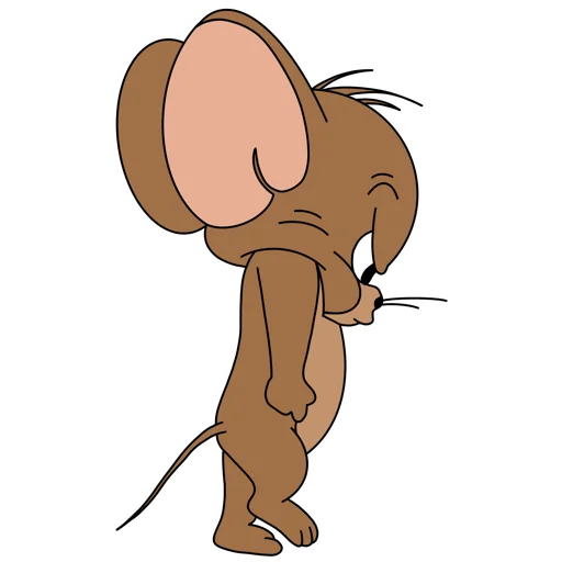 Sticker from the "tom and jerry" sticker pack