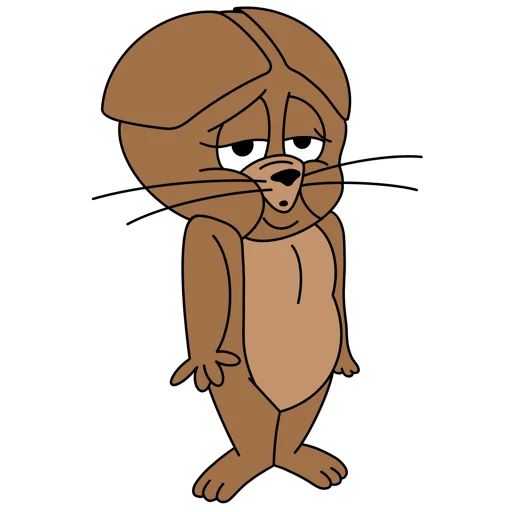 Sticker from the "tom and jerry" sticker pack